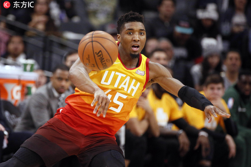 广州队绝杀爵士，米切尔扛起全队